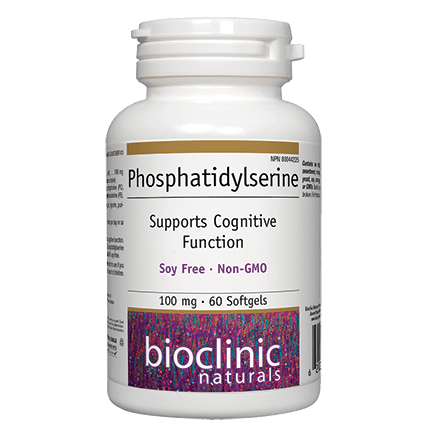Phosphatidylserine Supports Cognitive Function 100 mg 60 Softgels