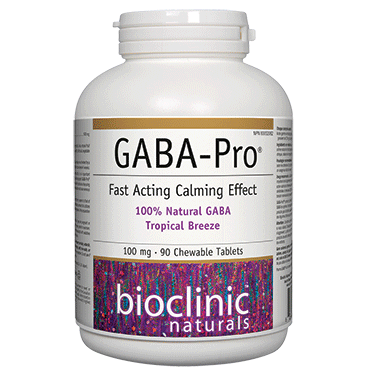 GABA-Pro® Fast Acting Calm Effect Tropical Breeze 90 Chew tabs - iwellnessbox