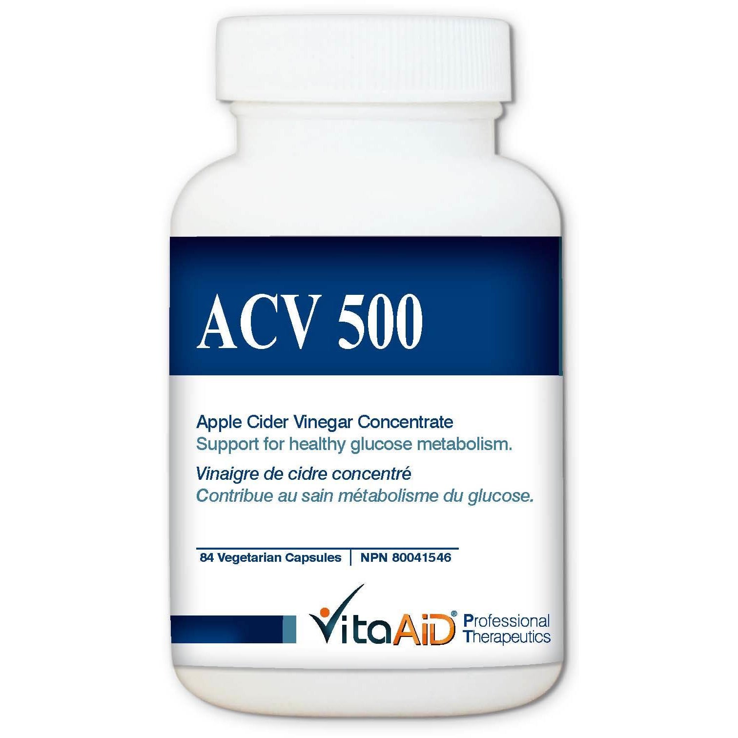 ACV 500 Maintains Body's Acid/Alkaline Homeostasis and Controls Blood Sugar Level 84 veg caps - iwellnessbox