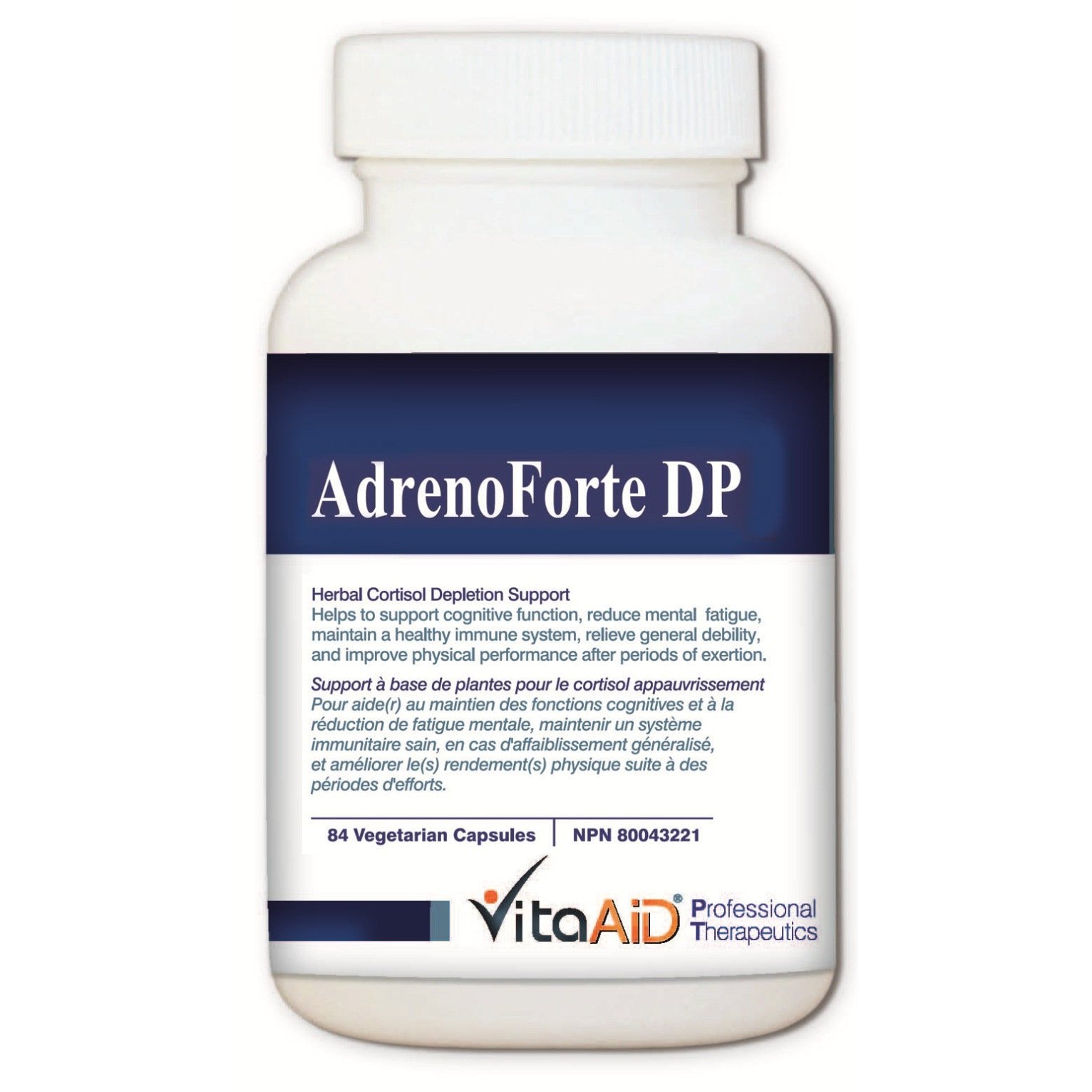 AdrenoForte DP Herbal Cortisol Support for Stages 3 & 4 of HPA-Dysregulation 84 veg caps - iwellnessbox