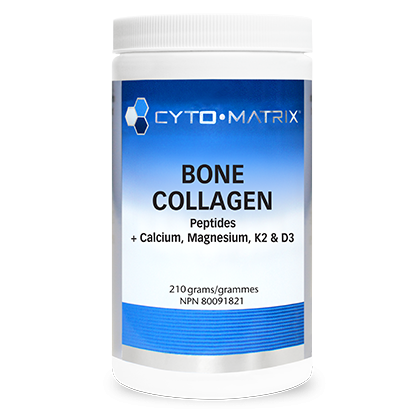 Bone Collagen Peptides with added calcium, magnesium, vit K2-D3 Powder 213 g
