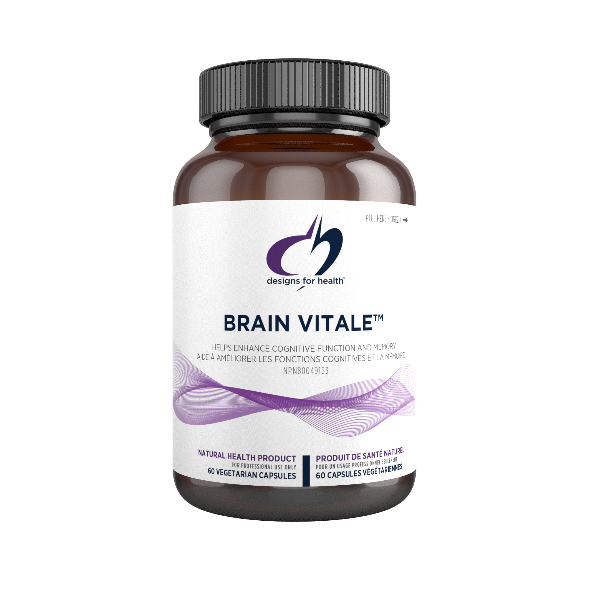 Brain Vitale 60  caps, Designs for Health