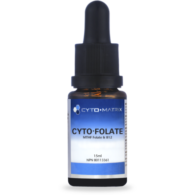 Cyto-Folate, 200 mcg MTHF and 20 mcg of methylcobalamin 15 ml
