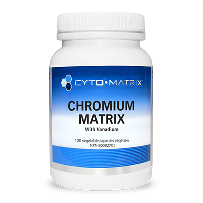 Chromium Matrix with Wanadium 120 veg caps - iwellnessbox