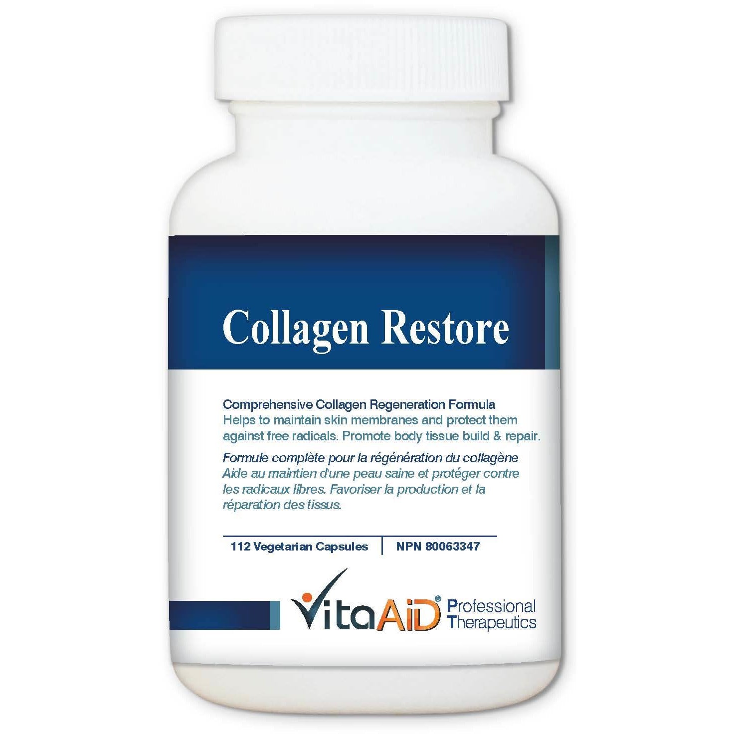 Collagen Restore Comprehensive Formula for Collagen Restoration and Protection 112 veg caps - iwellnessbox