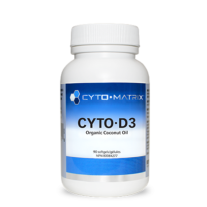 Cyto D3 - Organic Coconut Oil 90 softgels