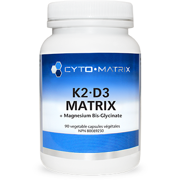 Osteo-Matrix Calcium Free / K2 - D3 Matrix + Mg Bisglycinate 90 vcaps
