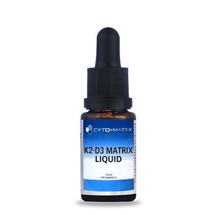 K2-D3 Matrix Liquid  30 mcg / 250 IU per drop 15 ml