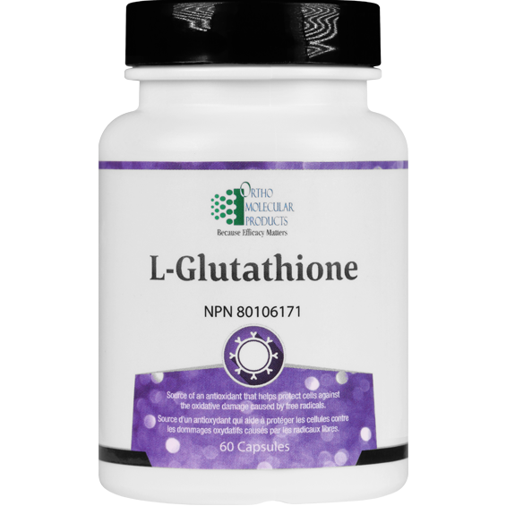 L-Glutathione 60 caps, Ortho Molecular Products