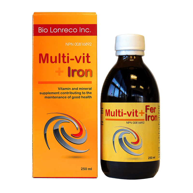 Multi-vit + Iron  250 ml