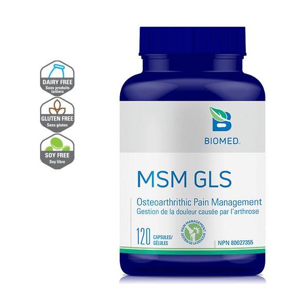 MSM GLS, Joint and Arthritis Support - 120 Capsules