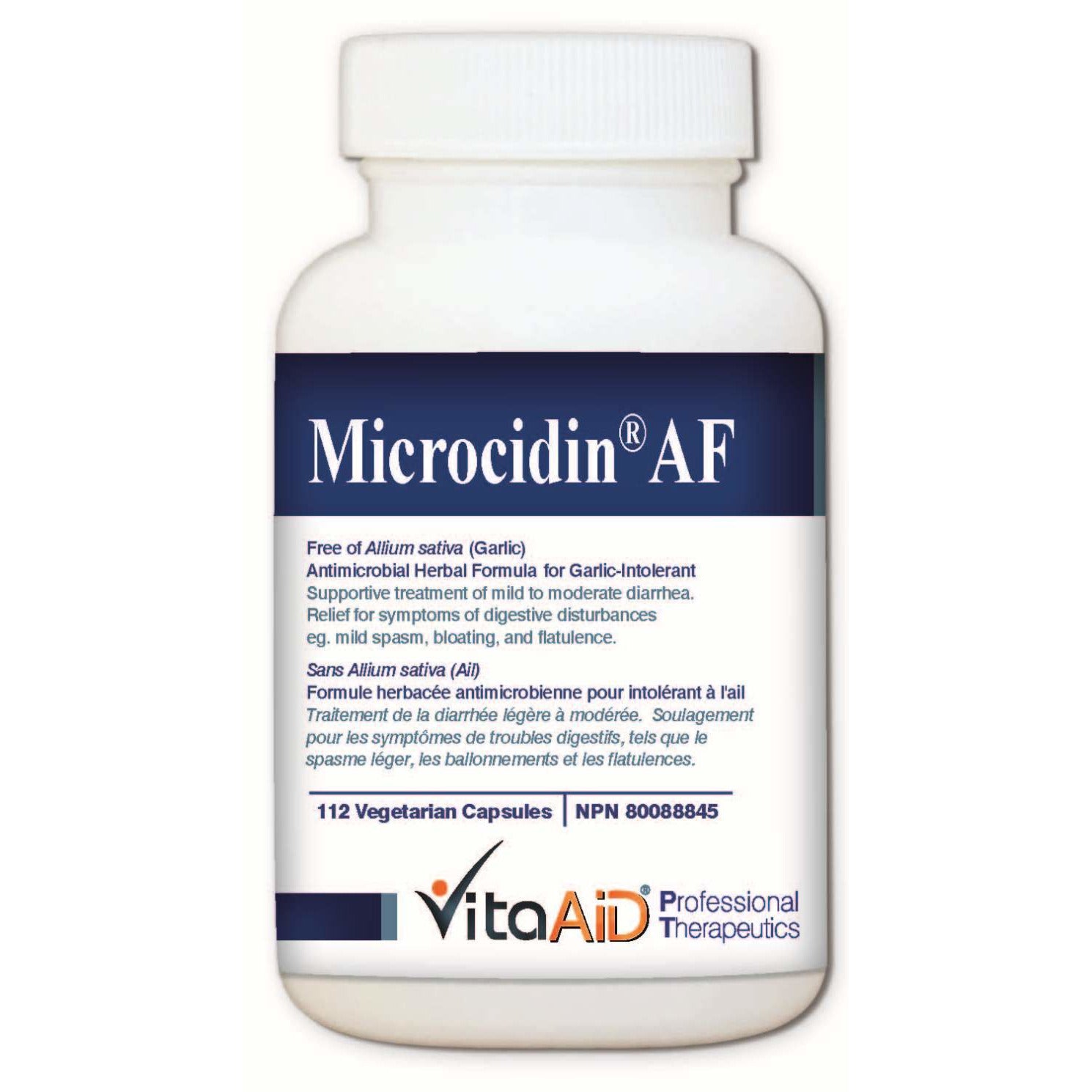 Microcidin® AF  "Allium-Free" Broad Spectrum Anti-microbial Formula 112 veg caps - iwellnessbox