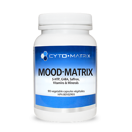 Mood-Matrix 5-HTP, GABA, Saffron, Vitamins and Minerals 90 vcaps
