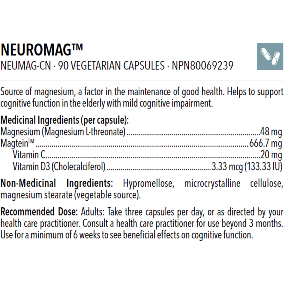 NeuroMag™ 90 vcaps