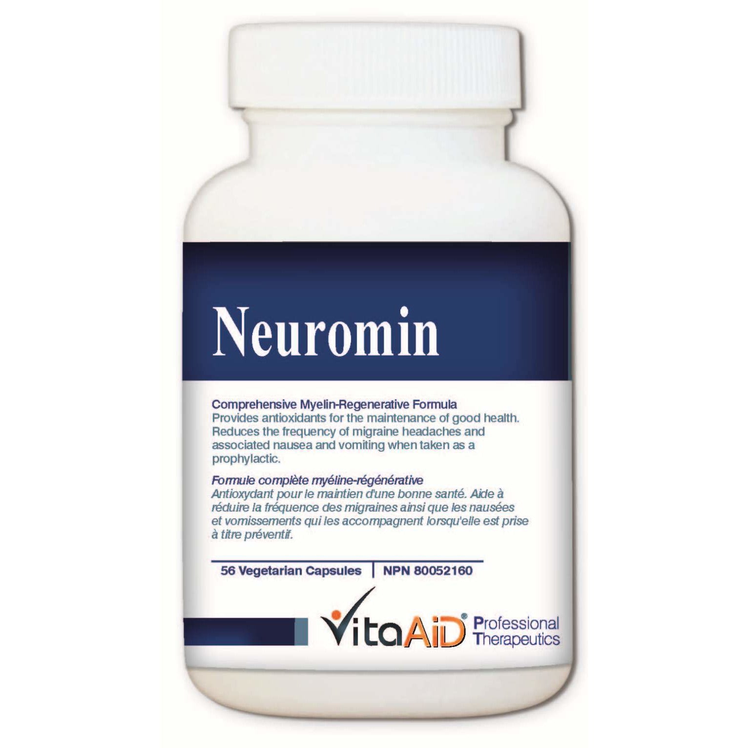 Neuromin Comprehensive Mitochondrial Resuce &  Neuro-Protective Support 56 veg caps - iwellnessbox