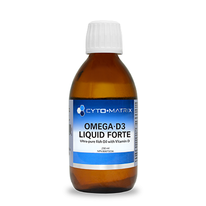 Omega-D3 Liquid Forte 230 ml 46 servs - iwellnessbox
