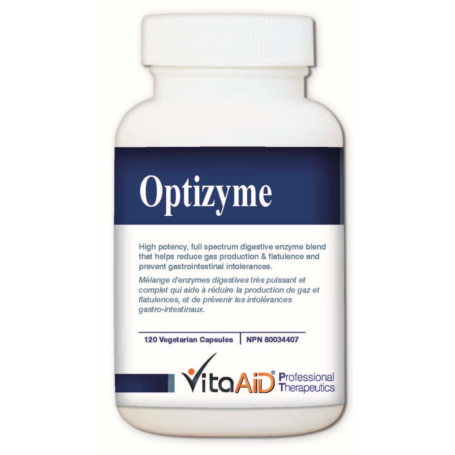 Octozymes Optizyme (L) High Dose, Full Spectrum of Digestive Enzymes 120 vcaps ...