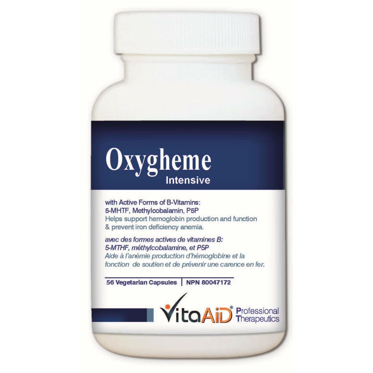 Oxygheme® Intensive Hemoglobin Production and Integrity Support 56 vcaps