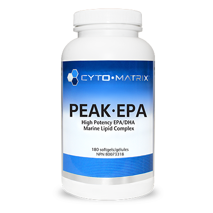 Peak-EPA High potency EPA/DHA, Fish oil 1400 mg,  Cyto-Matrix