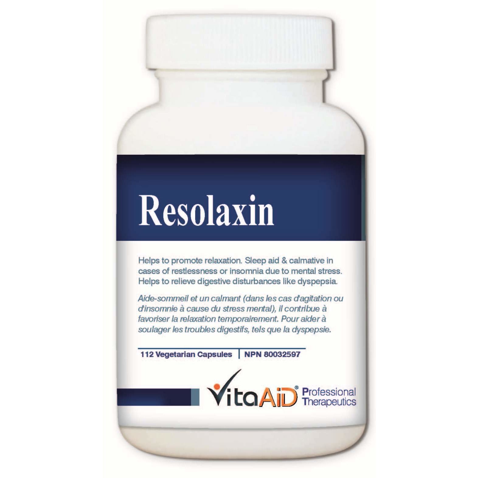 Resolaxin (L)  Eases Stress and Promotes Relaxation without Sedative Effects 112 veg caps - iwellnessbox