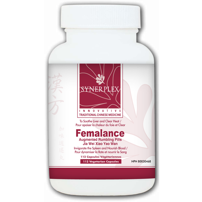 Femalance Soothes the Liver and Relieves Qi Stagnation Strengthens the Spleen Nourishes the Blood Calms Heat and Fire 112 veg caps - iwellnessbox
