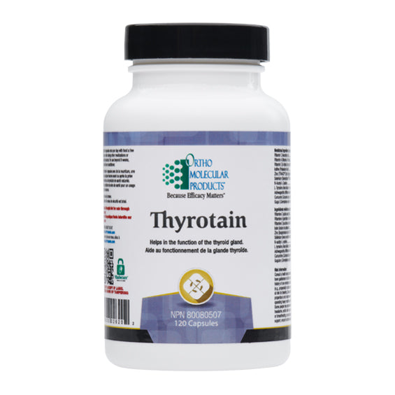 Thyrotain 120 caps, Ortho Molecular Products