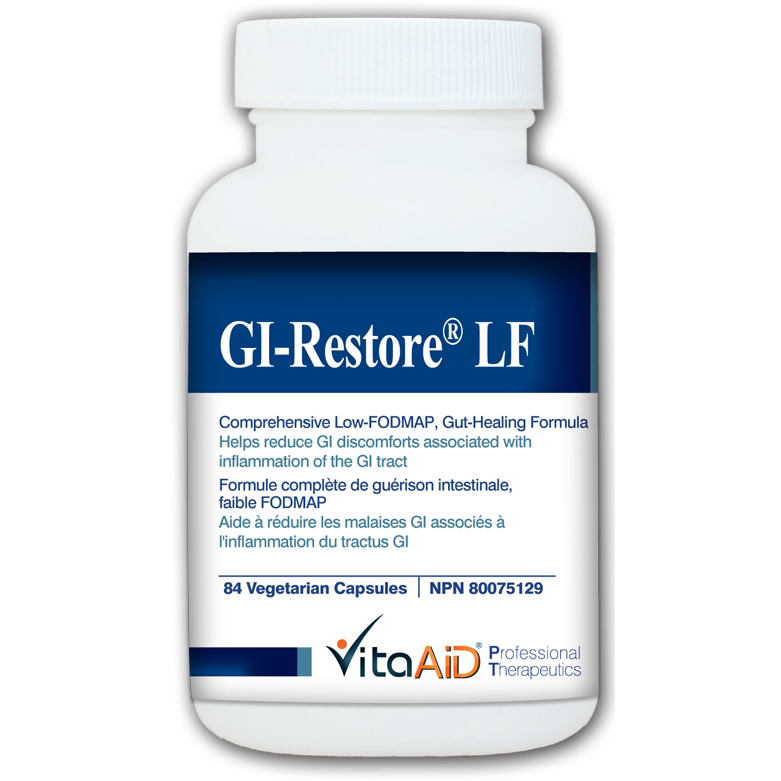 GI-Restore® LF  Comprehensive Gut-Healing Formula for Low FODMAP Diet 84 veg caps