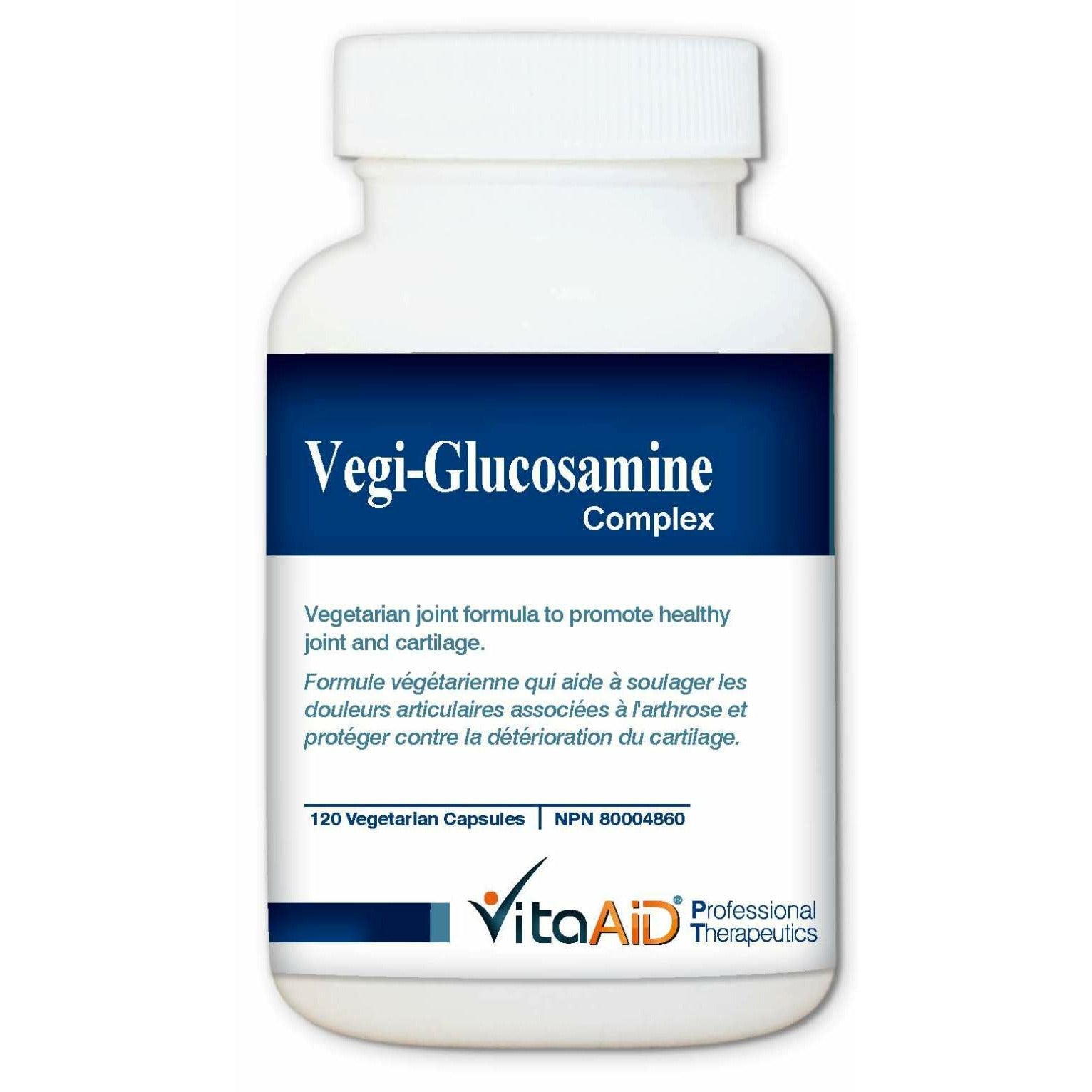 Vegi-Glucosamine Complex  Vegetarian Formulation for Joint and Cartilage Health 120 vcaps