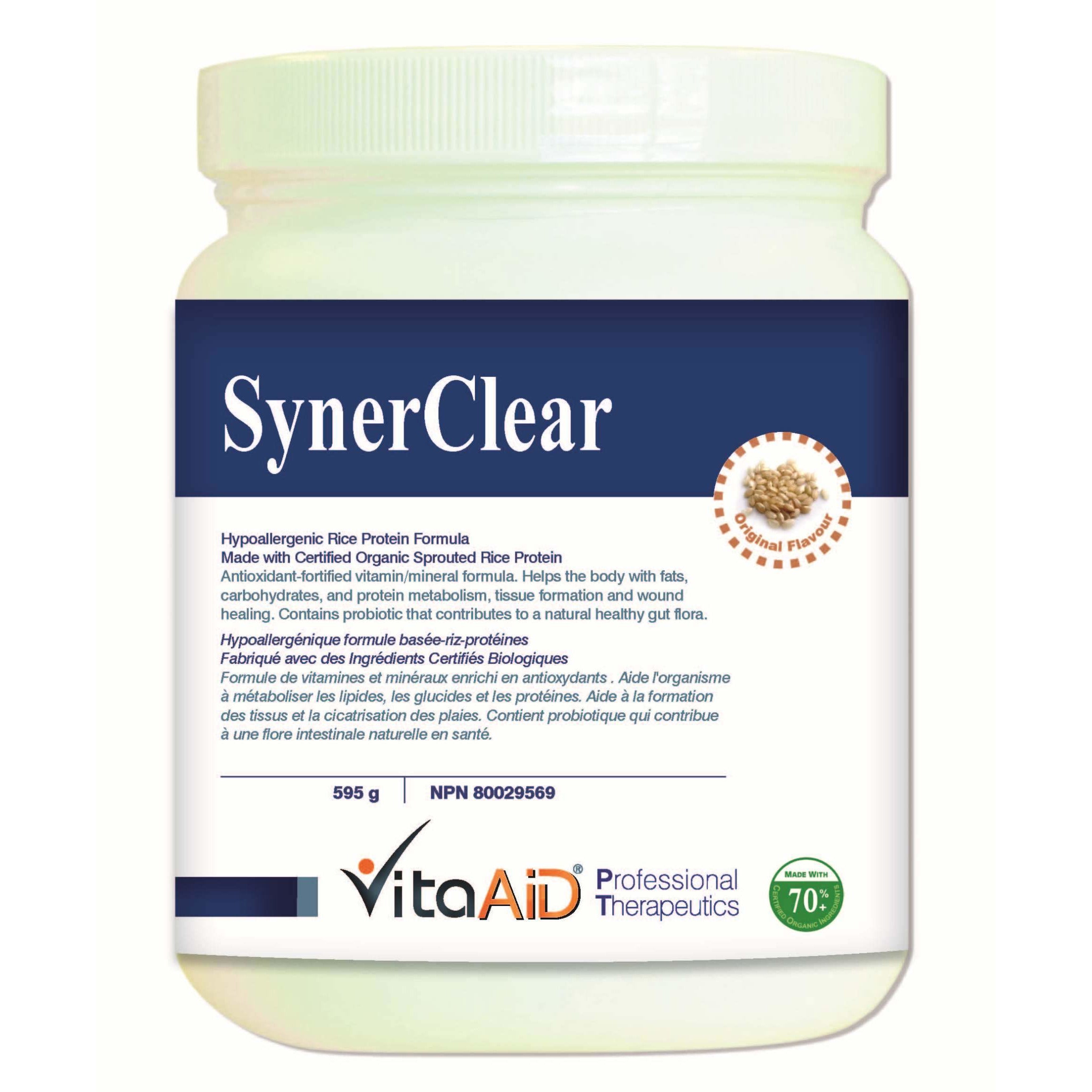 SynerClear® (Original Sugar Free) Detox Protein Supplement 595 g