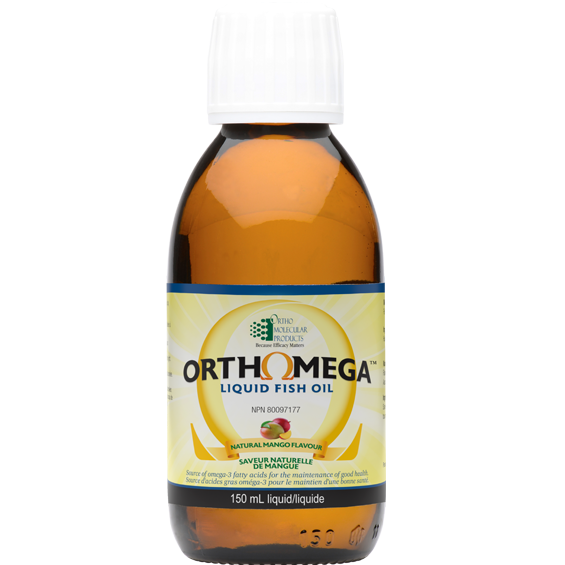 Orthomega Liquid Fish Oil Mango 150 ml