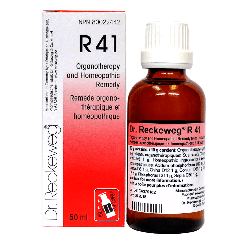 R41 Organotherapy and homeopathic remedy  50 ml