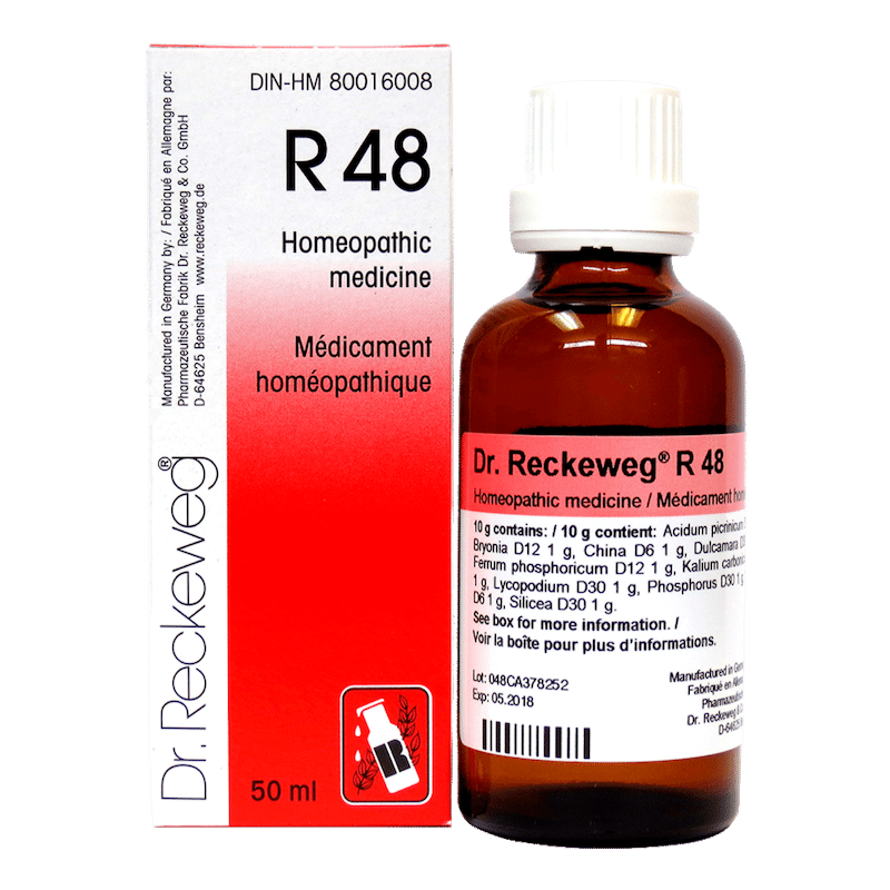 R48 Dr. Reckeweg (Pulmonary diseases ) 50 ml