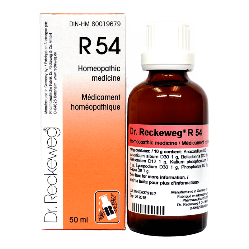 R54 Dr. Reckeweg, Homeopathic medicine  50 ml,