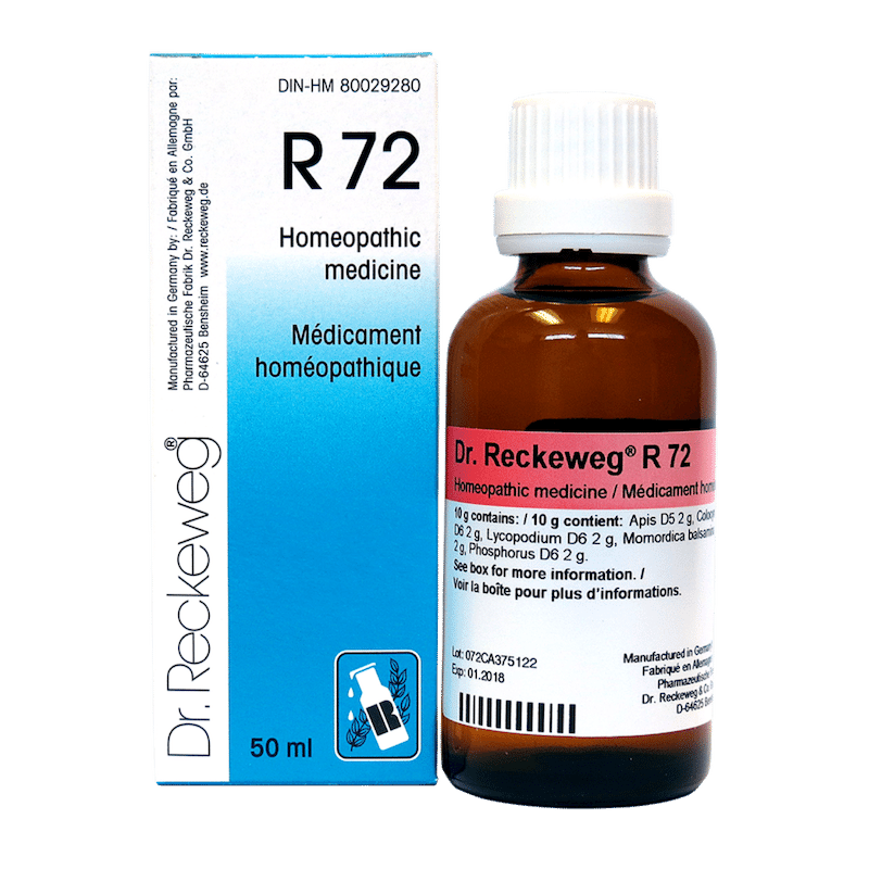 R72 Homeopathic medicine 50 ml, Affections of the pancreas