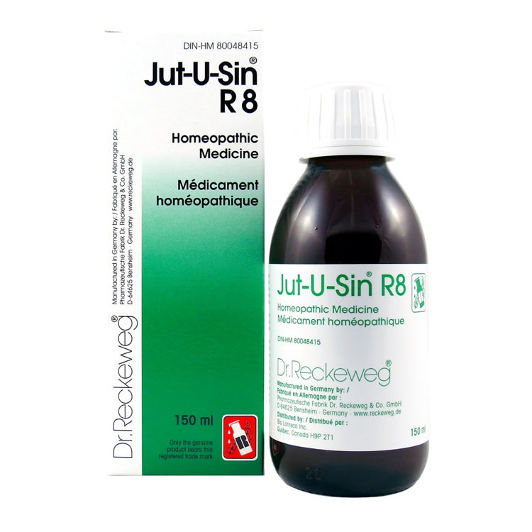 R8 Jut-U-Sin Cough expectorant Dr. Reckeweg  150 ml Syrup